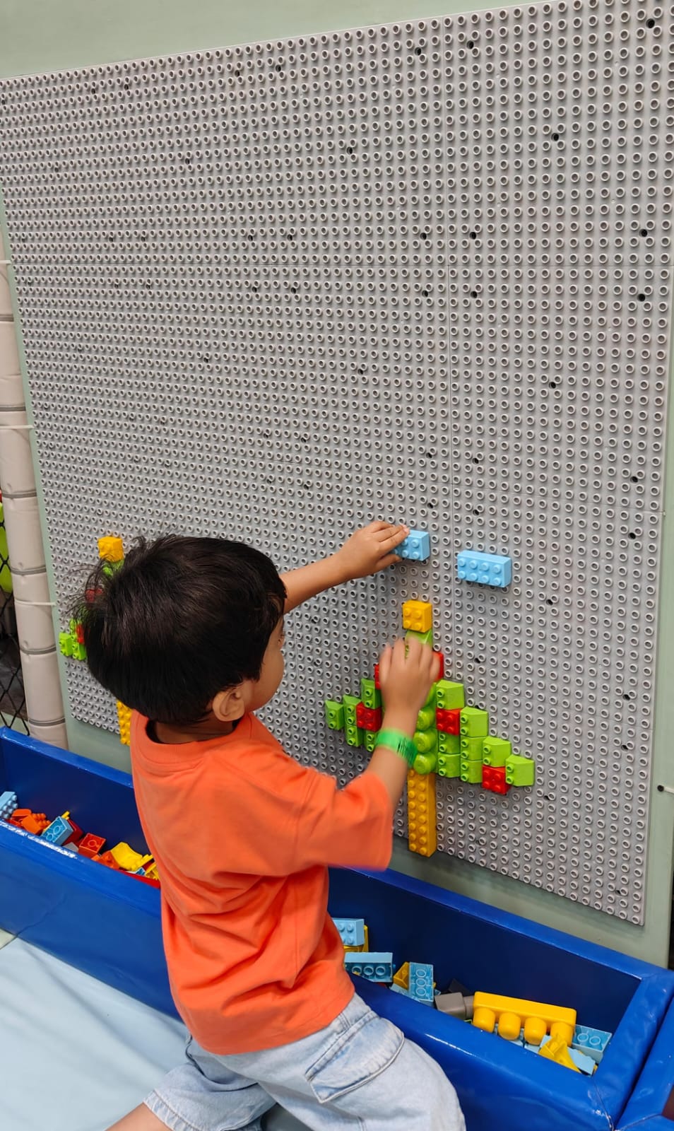 Blocks Wall Plate of 10 x10 inch  2 in 1 (Without Blocks)