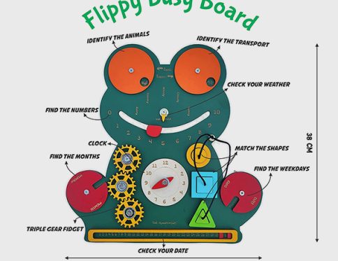 Frog Busy Board