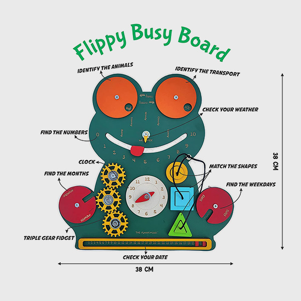 Frog Busy Board