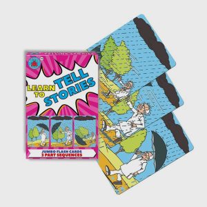 30 Cards, 3-part story sequences, learn story sequencing and narrative