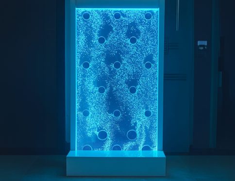 LED Water Bubble Wall – 3x2ft Wall Mounted