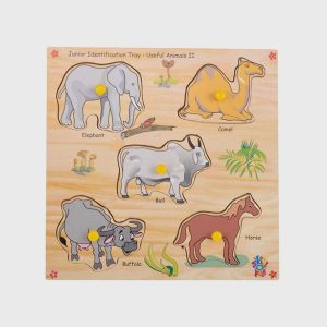 Identification Tray-Useful Animals II