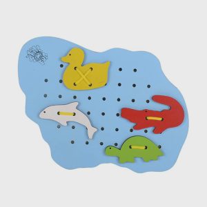 Sewing Pond With Water Animals