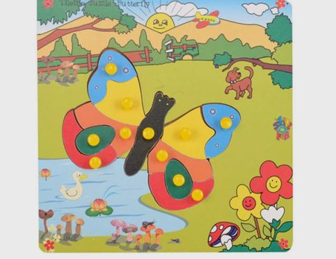 Theme Puzzle – Butterfly