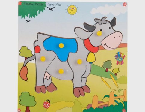 Theme Puzzle – Jersey Cow