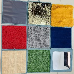 Sensory Touch And Feel Mats – Set of 8 Mats