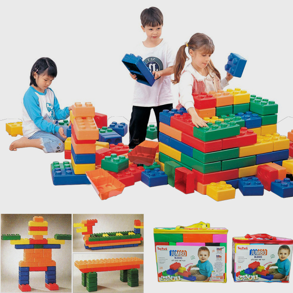 Blocks – 75Pcs. Jumbo Blocks (New Arrival) - Specialsupplies