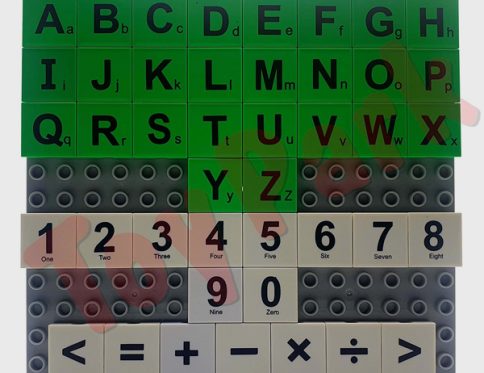 Blocks – 15 pcs Number Blocks(Without Plate)