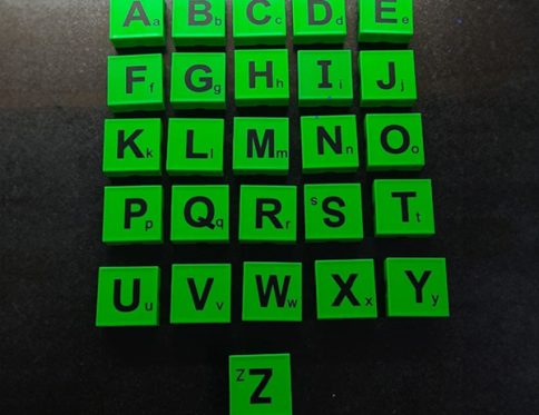 Blocks – A-Z Blocks (26 pcs Set) – Without Plate