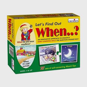 Let’s Find out- When?