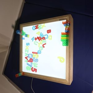 Sensory Light Table 2ft × 2ft – Wooden LED Learning & Activity Table ...