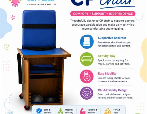 CP Chair (Therapy Chair with Tray & Wheels)