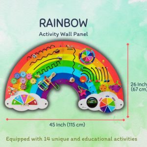 Rainbow Activity Wall Panel