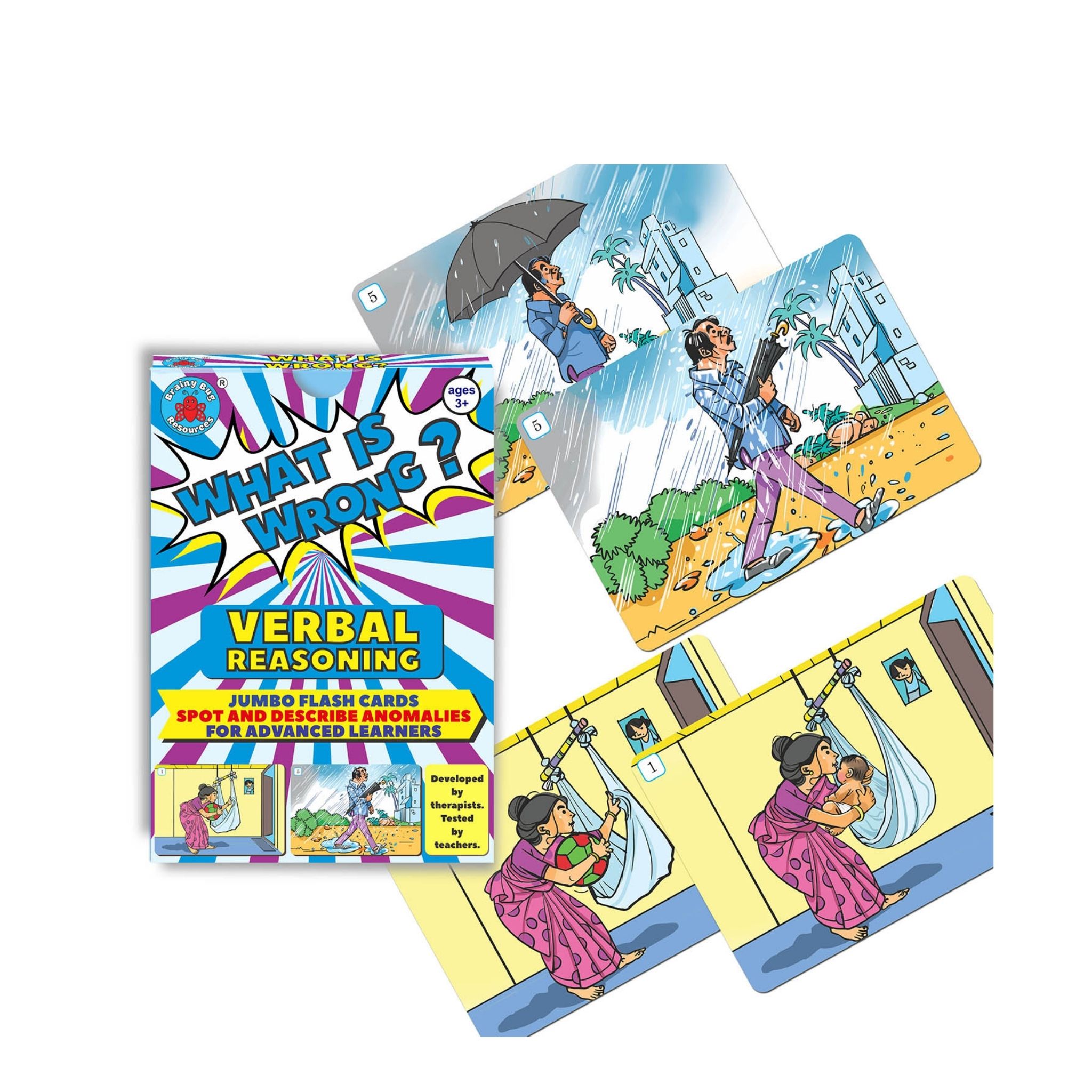 What Is Wrong Advanced Verbal Reasoning Cards