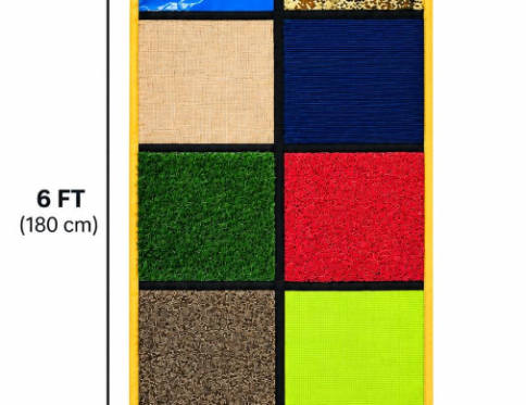 Foldable Sensory Texture Mat  – 6ftx2ft